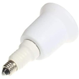 Yi Lighting (E11 to E26/E27) Mini Candelabra E11 to Medium E26/E27 Standard Screw Socket Adapter Converter (Pack of 1)