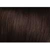 Clip in Bangs 5" Long Front Color R6 Dark Chocolate