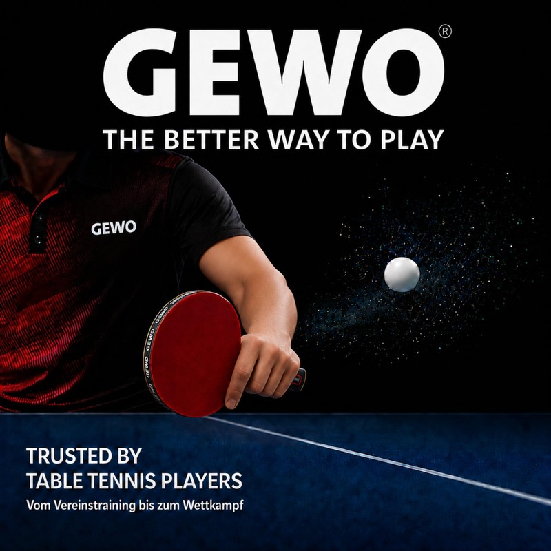 GEWO Table Tennis Bat Bag Master - Single Case -