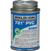 WELD-ON 10849 721 PVC Medium-Bodied High Strength Solvent Cement -