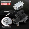 ISINFLASH Ignition Switch & Ignition Lock Cylinder with 2 Keys