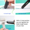 Nova Precision Craft & Hobby Knife, Premium Safety Cutter for