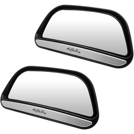 Baceyong Universal Adjustable Car Rear View Replacement Mirrors Blind Spot Mirrors with Frog Eyes, 360° Wide Angle All-round Vision Mirrors (Pack of 2)