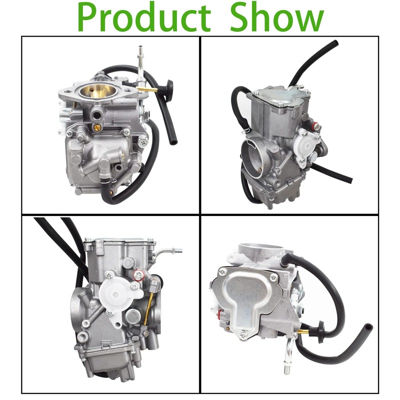 Carburetor Carb with Intake Boot Replacement for Yamaha Big Bear
