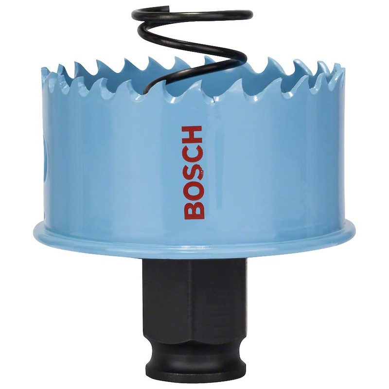 Bosch 2608584796 Sheetmetal Holesaw 51, Black/Blue, 51 mm