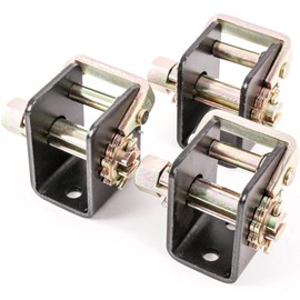 3 - Lashing Winch 2 Inches Left Tie Down Tow Dolly Binder Rack Strap Truck Ratchet