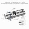 Vinabo Shower Head Holder No Drilling 18-25mm Diameter Adjustable Shower