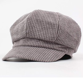 Amorar Women's Beret Visor Hat Winter Hat Cord Newsboy Cabbie Gatsby Painter Hats Plaid Octagonal Cap Peaked Cap Beret Hat