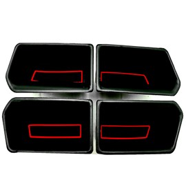 EVTIME Caja de almacenamiento para manija de puerta, accesorios para VW Atlas y Cross Sport 2018 2019 2020 2021 2022 (organizador de mangos)