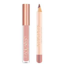 Nanyaciv Delineador Labios Y Lápiz Labial, Lápiz Labial Y Delineador Labios Líquido Mate, Resistente Al Agua, Larga Duración, Antiadherente, para Labios, Brillo Labios