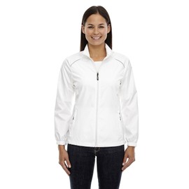 Ash City - Core 365 Ladies' Motivate Unlined Lightweight Jacket L WHITE