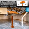 House Jacks for Leveling, Adjustable Jack Post 19" -38" Basement