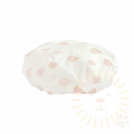 Shower & Bath Hair Cap Adult Shower Hair Cap 2 - Vinyl Hair Cap - Pink 4ea