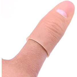 SUMAG 6 Pcs Thumbs Tip Magic Tricks Soft/Hard Fake Finger Thumb Tip for Vanishing Exchanging Appearing Magic Accessories Close up Street Magic Prop Illusions Prop Comedy (6 Pcs Hard Thumb Tip)