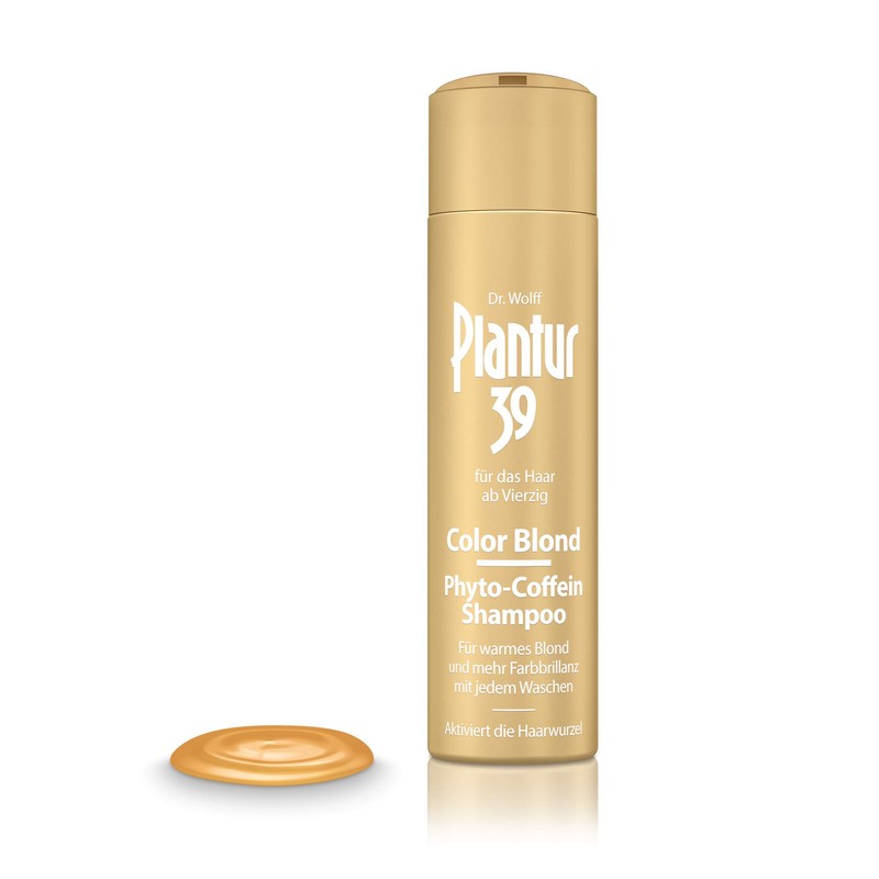Plantur 39 Colour Blonde Phyto-Caffeine Shampoo, 1 x 250 ml