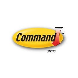 Command 602159 Medium Designer Hooks White 2 Hooks (17081ES)