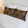 Fashion Leopard Cheetah Satin Silk Pillowcase for Hair and Skin