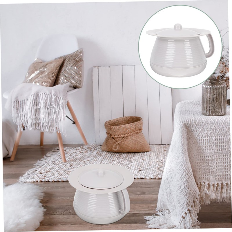 Mobestech Household Urinal for Boy Girl Portable Spittoon with Lid