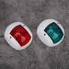 Pair of Signal Lamp Spherical Red Green LED Waterproof Boat