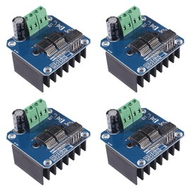 AITRIP 4 PCS BTS7960 43A High Power Motor Driver Module/Smart Car Driver Module for Arduino Current Limit (4PACK)