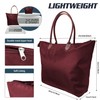 Large Tote Bag for Women - Lightweight Foldable Shoulder Bag
