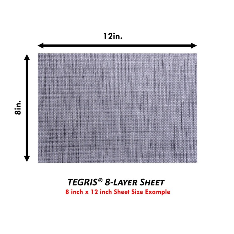 TEGRIS Thermoplastic Composite Sheet - (8 x 12 in.) -