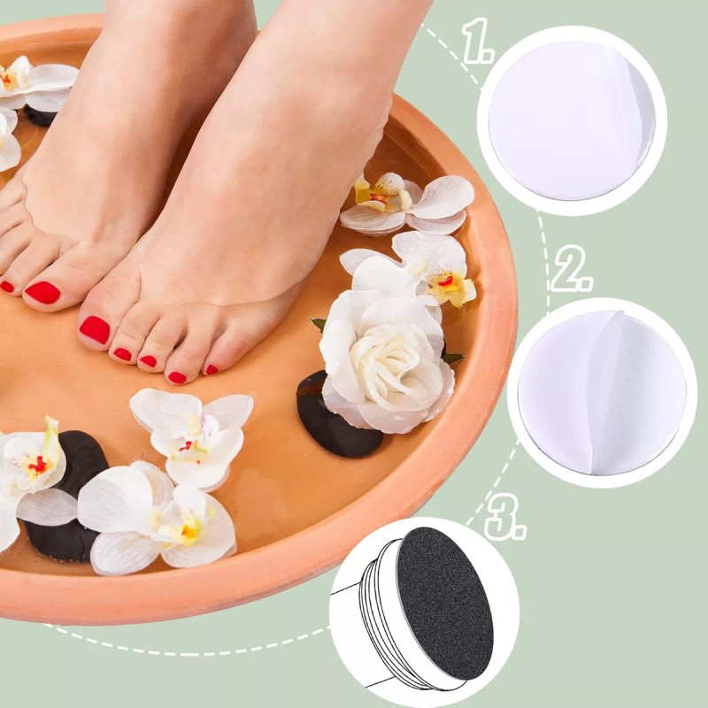 generic 180 Discos Lija Reemplazables Disco Lima Callos Para Pies