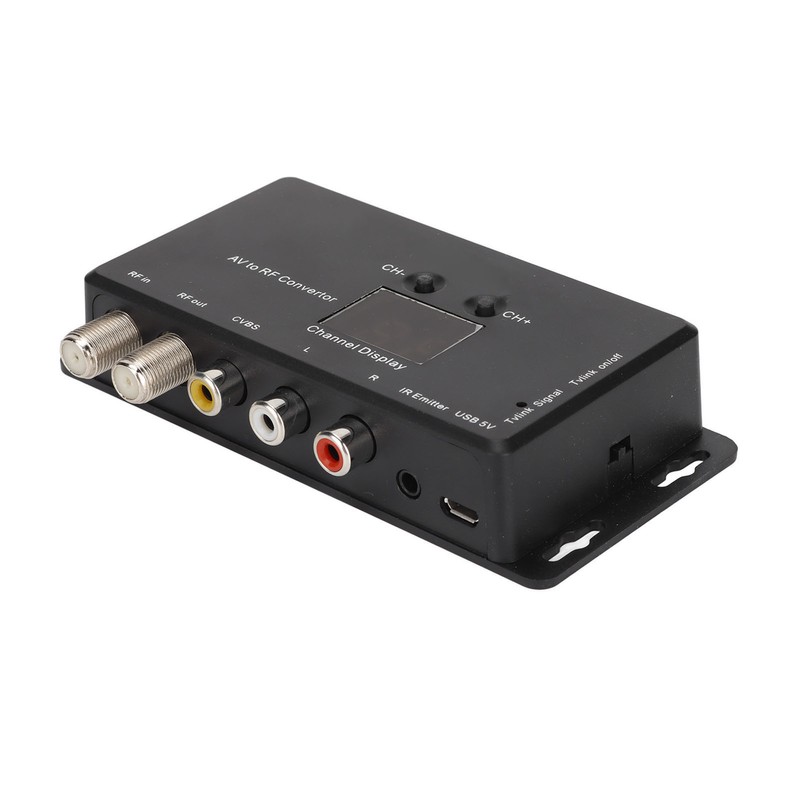 TV Link Modulator Adjustable Support PAL NTSC AV to RF