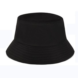EXFEA Fishing Hat Sun Hat Protection Sun Hat for Men and Women, Foldable Bucket Hat for Outdoor Fishing Trips 56-58 cm Black