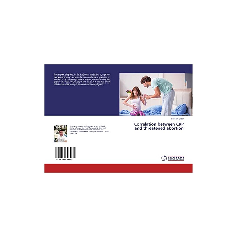 Correlation between CRP and threatened abortion