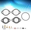 17pcs Carburetor Repair Rebuild Kit for Kawasaki 610 600 SX