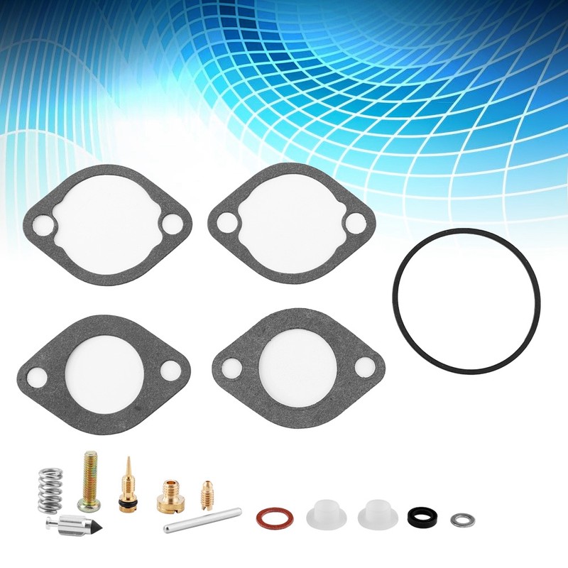17pcs Carburetor Repair Rebuild Kit for Kawasaki 610 600 SX