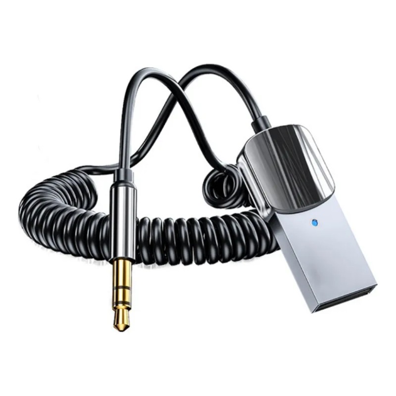 Receptor Usb Bluetooth 5.1 Para El Coche Con Toma Aux