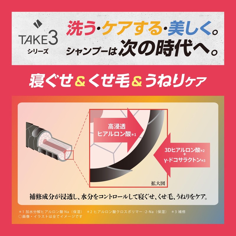 TAKE3 Cleansing Body Wash Refill, For Men, Body Soap, 10.1