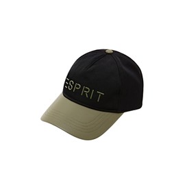 ESPRIT Men's 024ea2p303 Baseball Cap, 001/Black, M