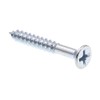 Prime-Line 9035166 Wood Screw, Flat Head Phillips, 8 X 1-1/4