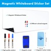 HAMIGAR Magnetic Whiteboard Contact Paper 36" x 48" Dry Erase