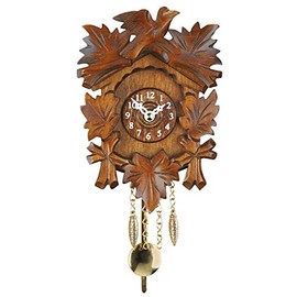 Trenkle Kuckulino Black Forest Clock with Quartz Movement and Cuckoo Chime TU 2015 PQ