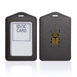 017772 Passcase, Commuter Passcase, IC ID Card Holder, Black, Neck Strap, Employee Card Holder, For School Commutes, Commutes, Commutes, Insects, Beetles, Insects, Beetles, Insects