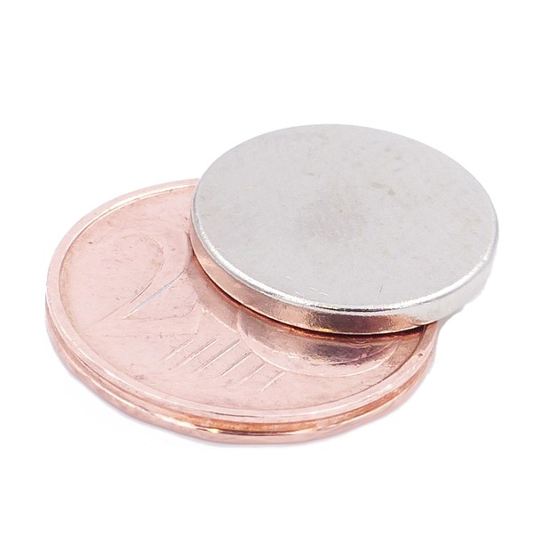 Aprilheld 10 Disc Magnets 15 x 2 mm N52 Strongest
