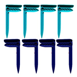 SusggO 8 Clips for Beach Towels – Clips for Beach Towels – Clips Clothes – Clips Towel Beach Clips Picnic Blanket Fix Sand – Beach Accessories Sand Beach Camping (Sky Blue)