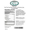 By The Cup Sour Pucker-up Gummy Lips, 2 lb Bulk
