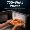 Chefman Countertop Microwave Oven 0.7 Cu. Ft., 700 Watts with
