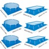 ZAYMDO Pool Groundsheet, Pool Ground Cloth, Foldable Swimming Pool Floor