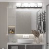 Tipace Dimmable Modern 4 Lights LED Vanity Light for Bathroom