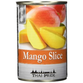 Thai Pride Mango Slices, Slightly Sugared, Pack of 1 (1 x 425 g)
