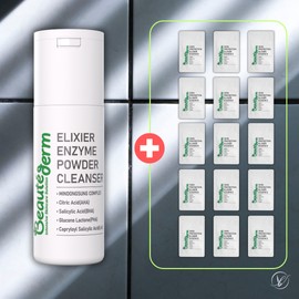 Bottederm Elisir Enzyme Powder Cleanser 80g, enzyme cleansing / 보떼덤 엘리시어 엔자임 파우더 클렌저 80g, 효소 클렌징