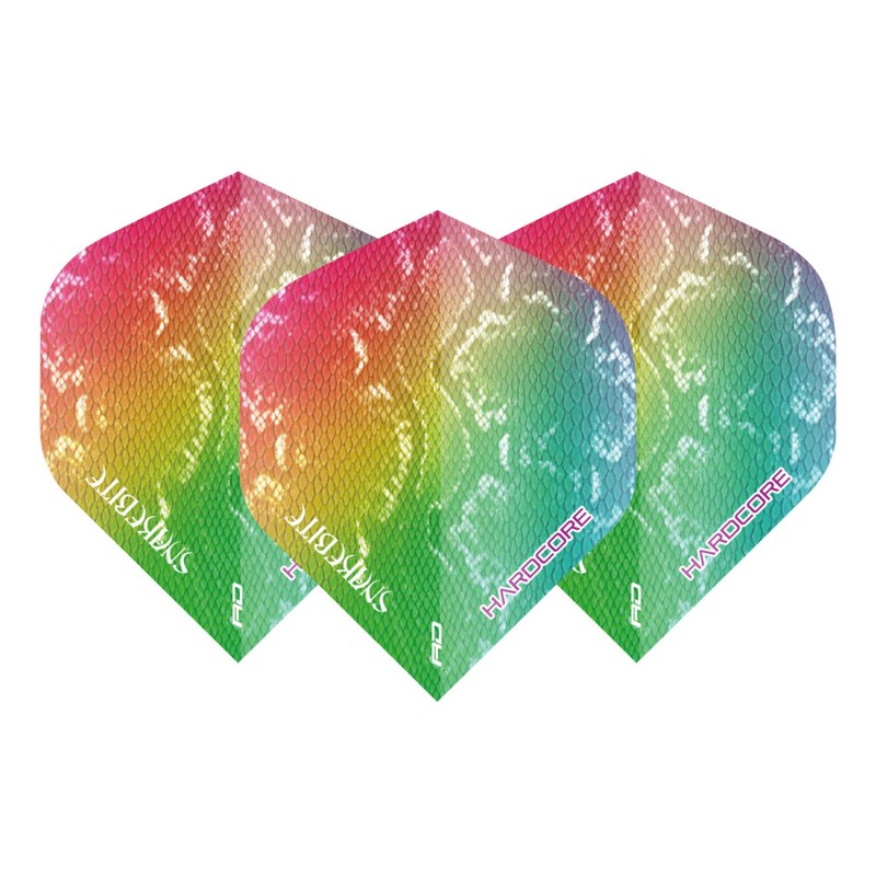 RED DRAGON Hardcore Peter Wright Snakebite Snakeskin Extra Thick Dart