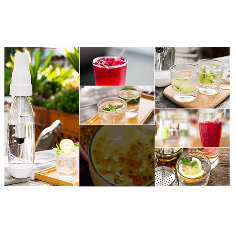 Soda Maker Machine Homemade Soda Fizzy Water Machine Manual Sparkling