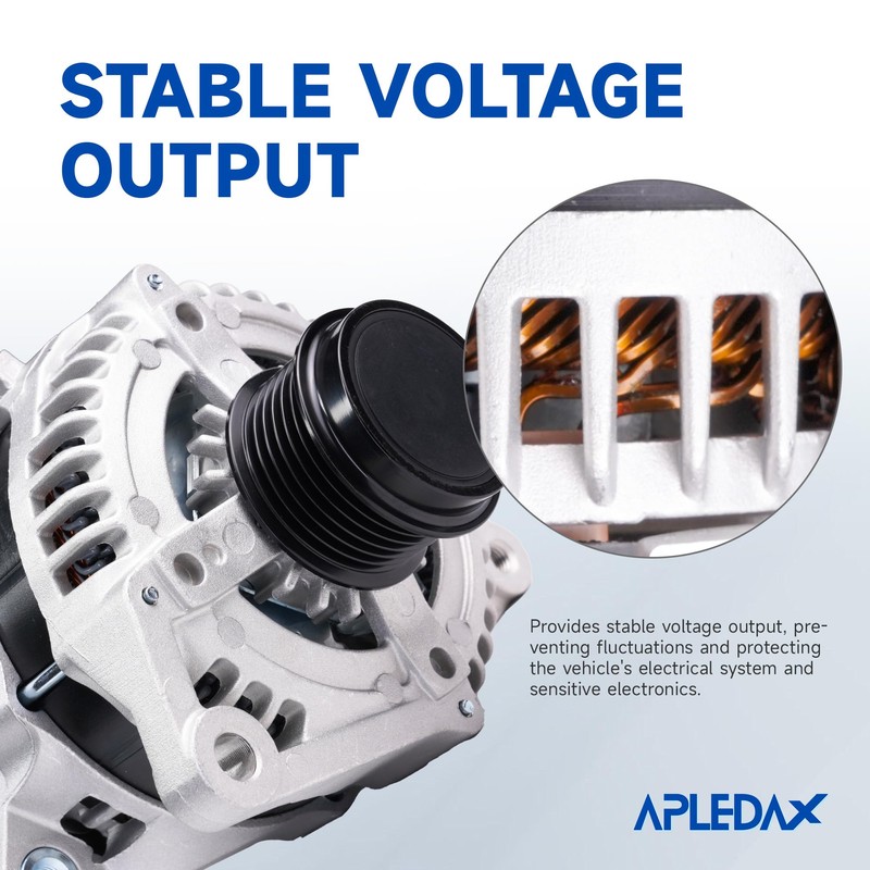 APLEDAX High Output Alternator For/TOYOTA/Camry 2012-2015 for/RAV4 2009-2012 For/Scion Tc